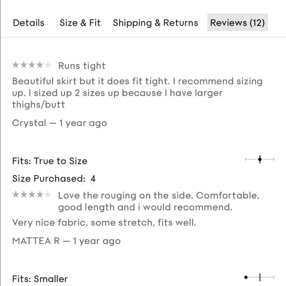 Size 6 | Aritzia Wilfred Allusion Skirt in white - Picture 5 of 5